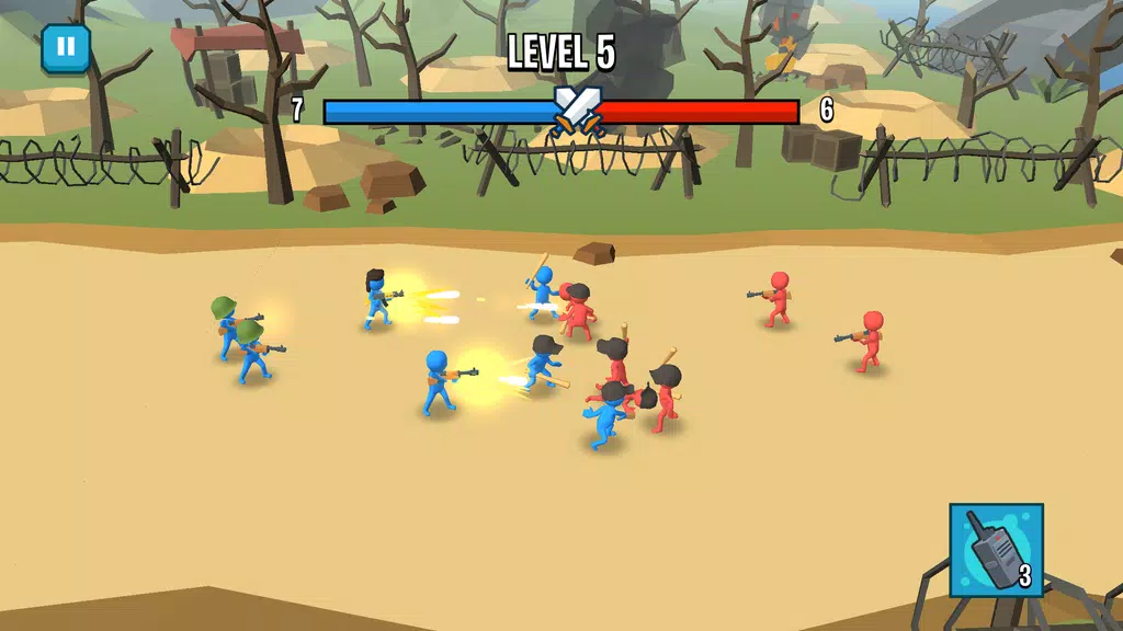 Stick Army: World War Strategy Screenshot1