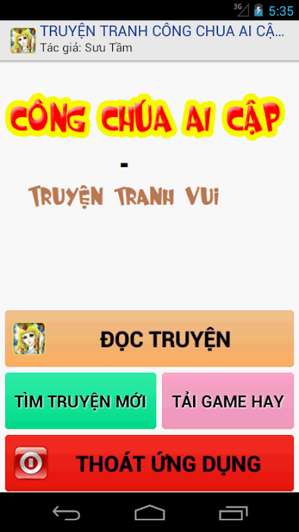 Công Chúa Ai Cập - Truyện Tranh Hay Screenshot1