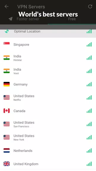 Pakistan VPN - Free VPN Proxy & Wi-Fi Security Screenshot3