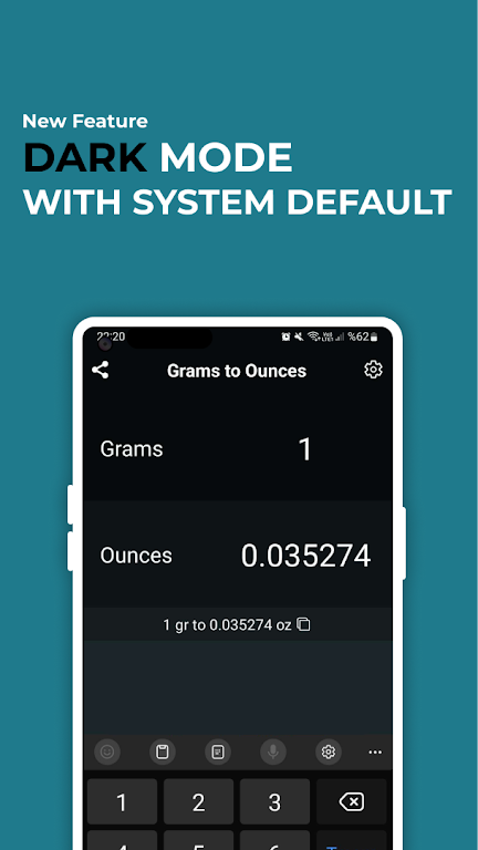 Grams to Ounces oz Converter Screenshot3