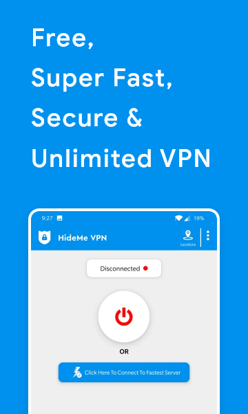 HideMe VPN: Super, Secure, Fast & Free VPN Screenshot2