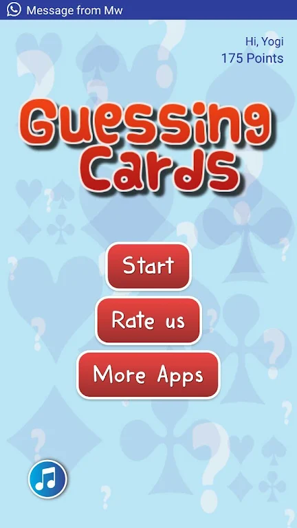 Guessing Card Screenshot1