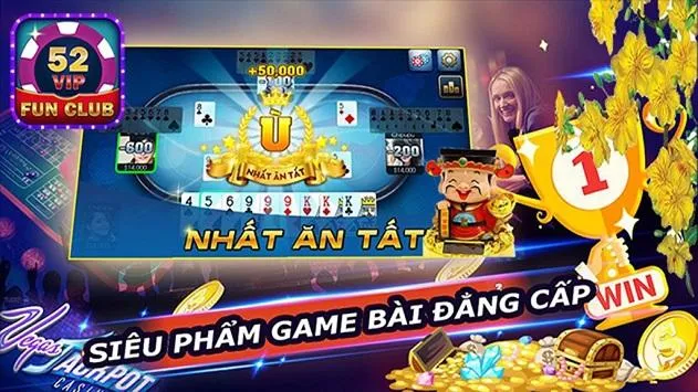 52Vip FunClub Online, Game danh bai doi thuong Screenshot1