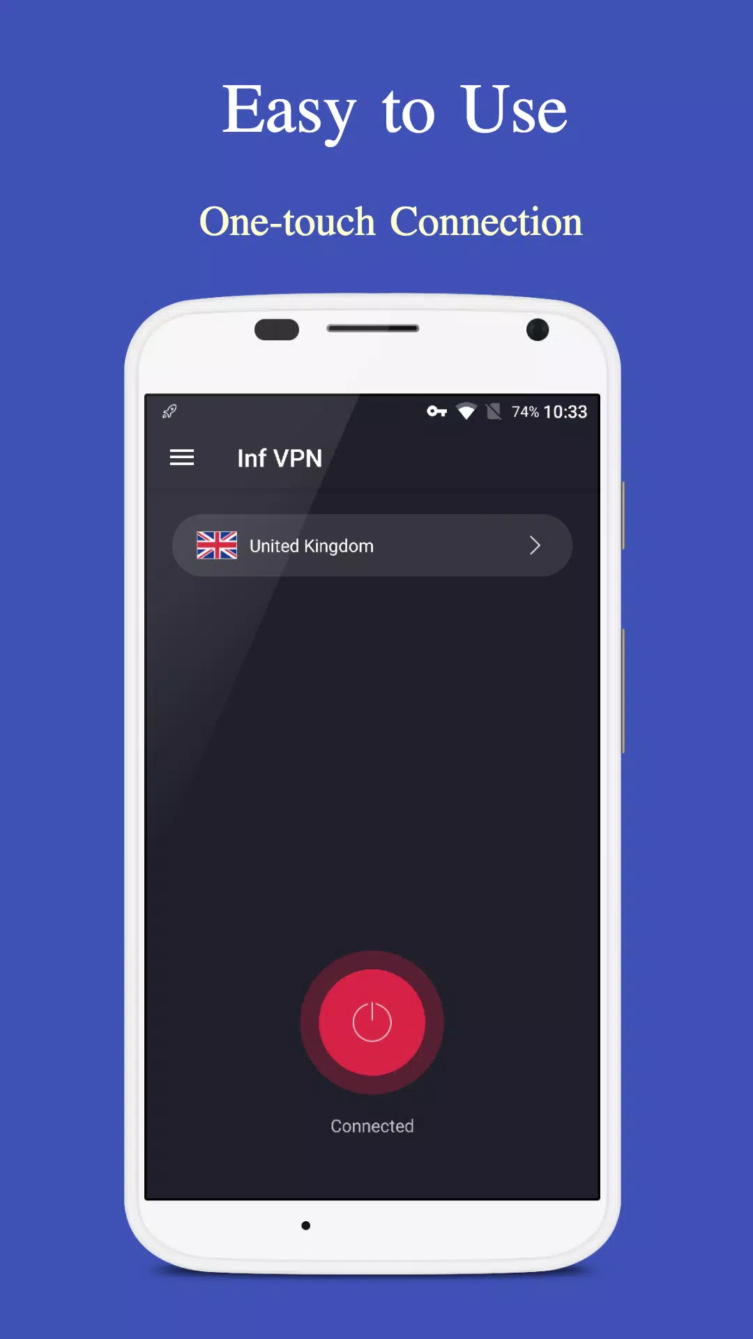 Inf VPN - Global Proxy & Unlimited Free WIFI VPN Screenshot3