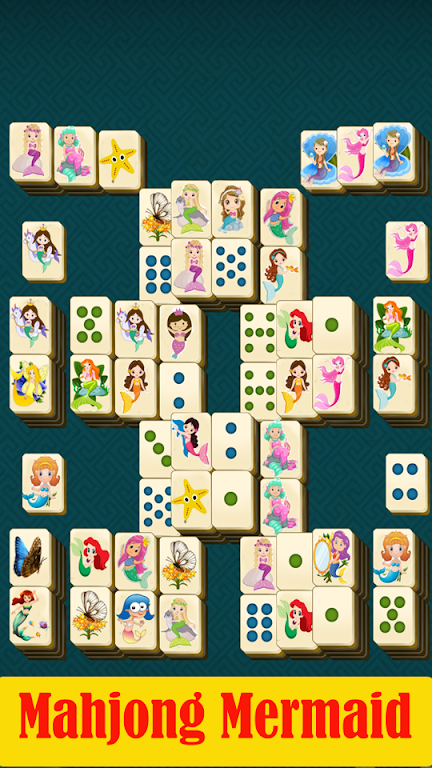 Mahjong Mermaid Solitaire Screenshot3