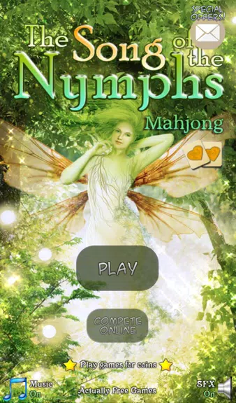 Hidden Mahjong: Nymphs Screenshot2