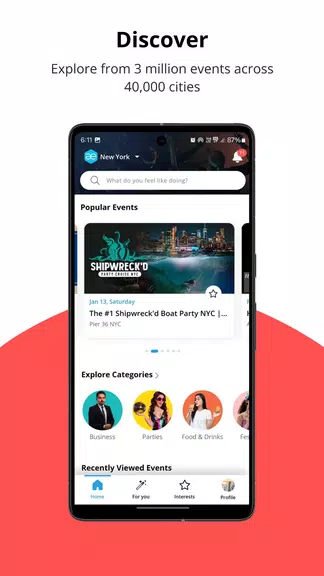 AllEvents - Discover Events Screenshot1