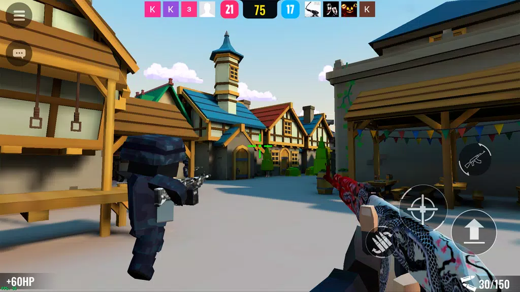 BLOCKFIELD — 5v5 PvP Shooter Screenshot1