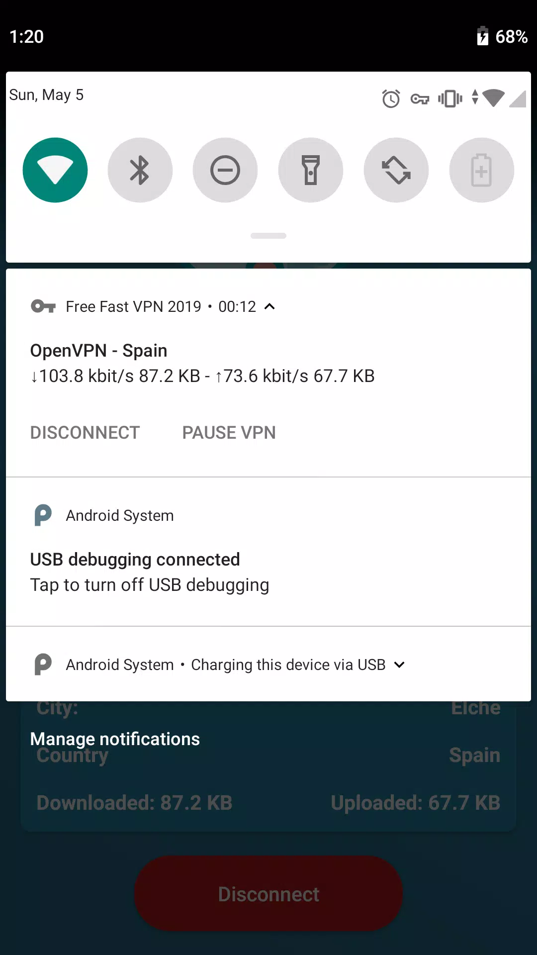 Sugar VPN - Fastest & Free VPN Connections Screenshot1