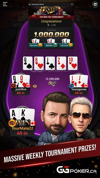 GGPoker Ontario: Poker Games Screenshot1