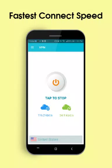 Instant VPN - Free Unlimited Hotspot Wifi Security Screenshot2