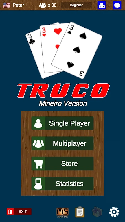 Truco - mineiro version Screenshot1