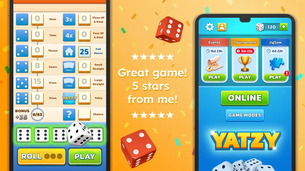 Yatzy - Fun Classic Dice Game Screenshot4