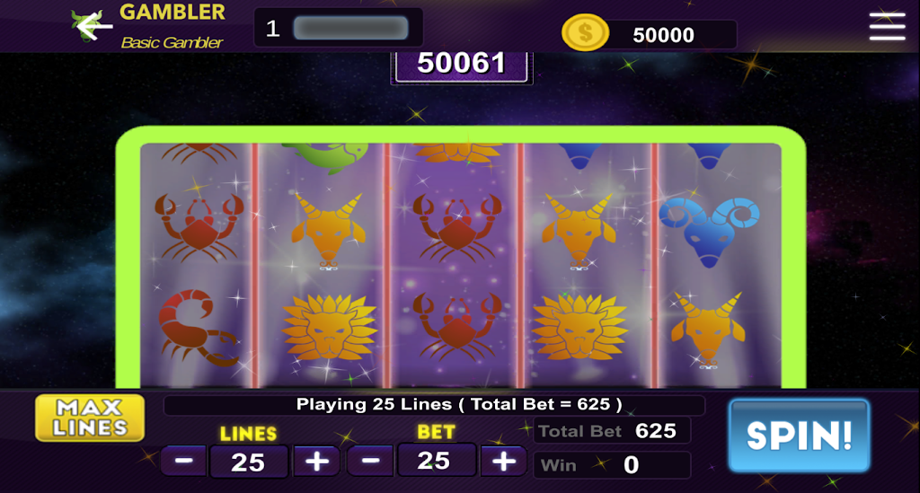 Horoscope Taurus-The Bull Slots Screenshot2