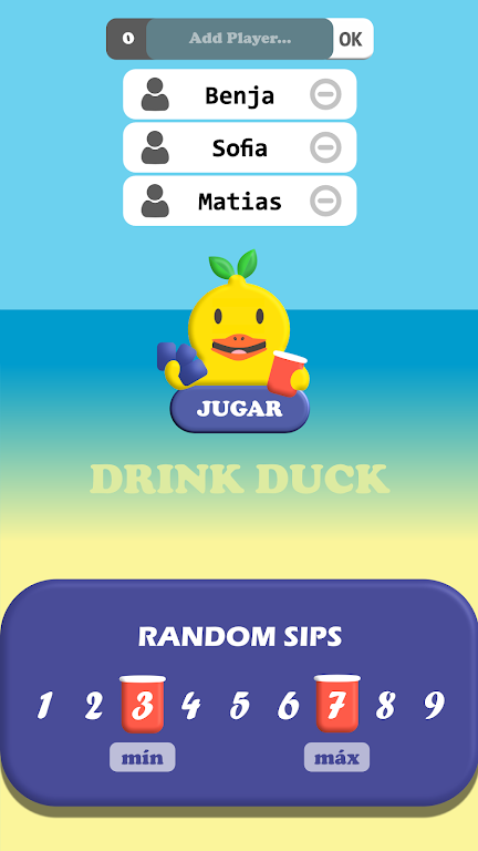 Drink Duck: Drinking games Screenshot1