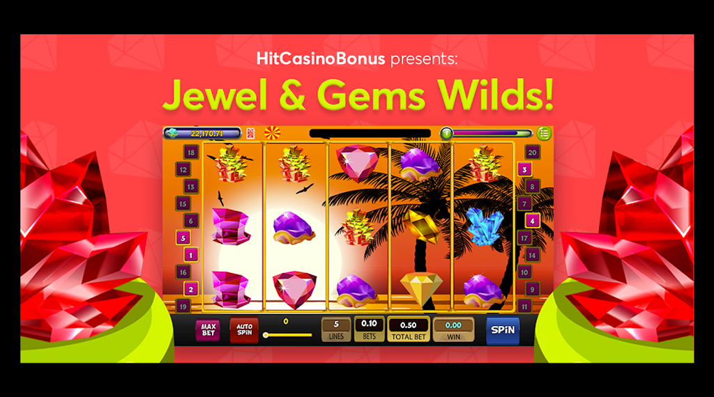 Jewel & Gems Wilds Slot! Screenshot1