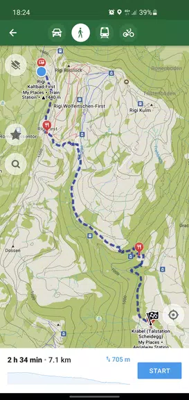 Organic Maps: Hike Bike Drive Screenshot1