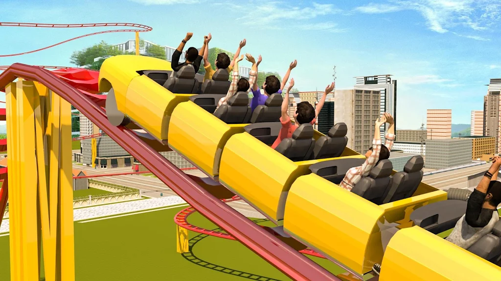 Roller Coaster Rider 3D Screenshot1