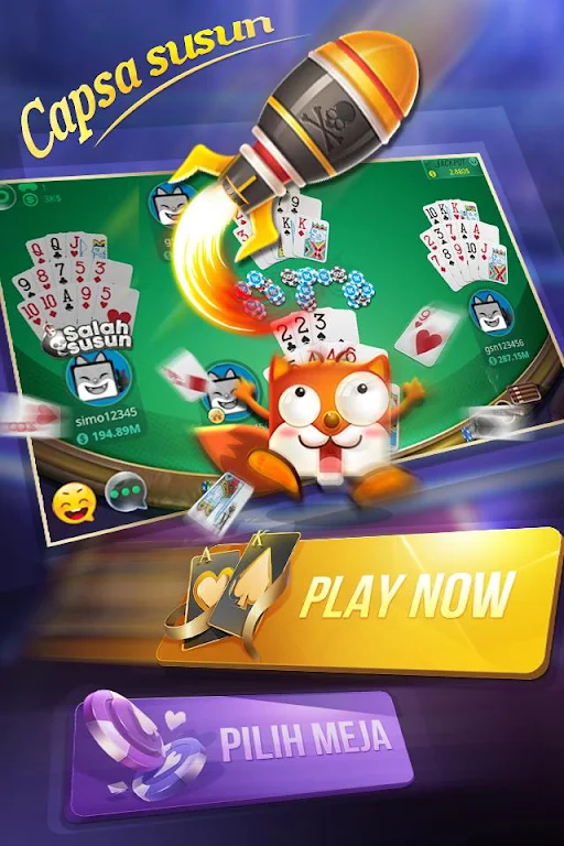 Capsa Susun - Dragon Capsa - Poker online Screenshot2