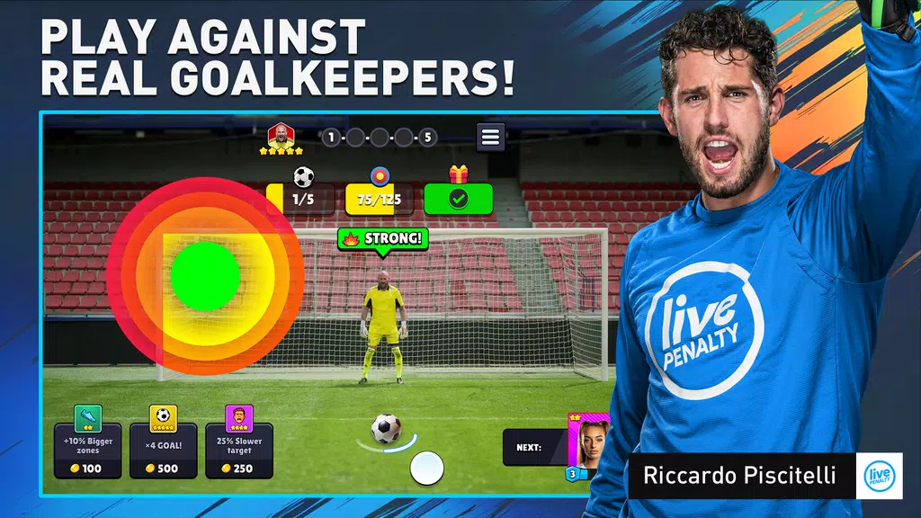 Soccer Penalty: Live Goalie Screenshot1