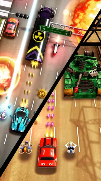 Chaos Road: Combat Car Racing Screenshot3