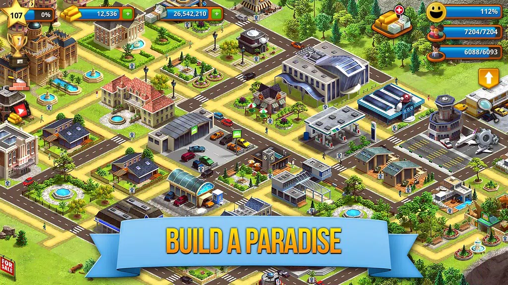 Tropic Paradise Sim: Town Buil Screenshot2