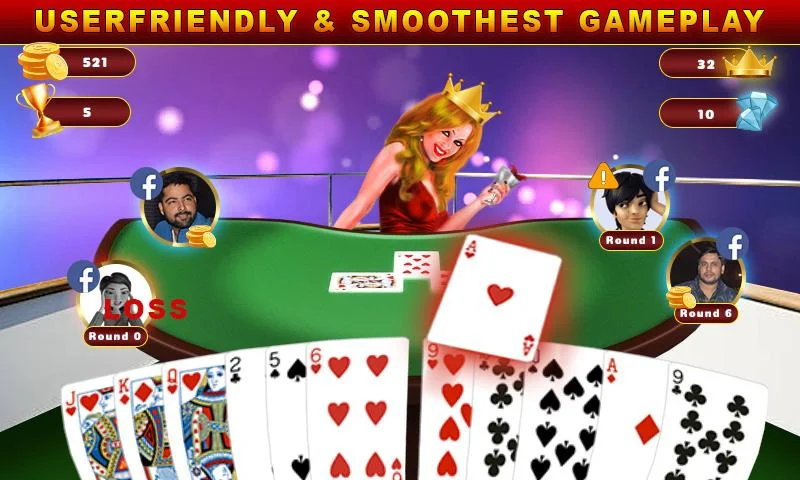 Call Break Gold Spades: Play Original Card Games Screenshot2