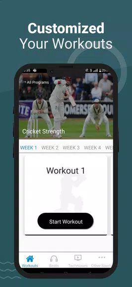 Cricket Strength & Power Screenshot3