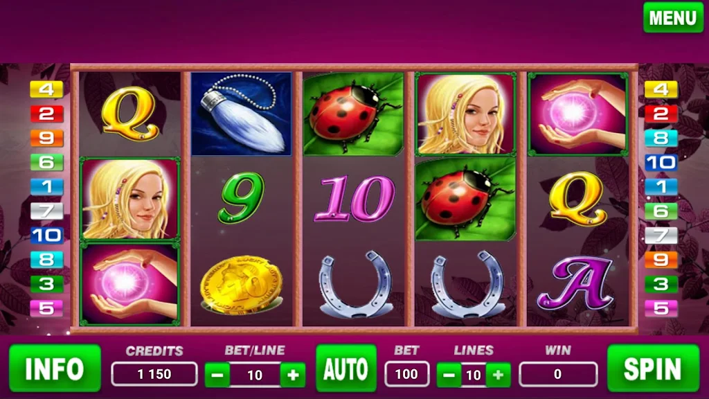 Lucky Lady Classic Slot Screenshot1