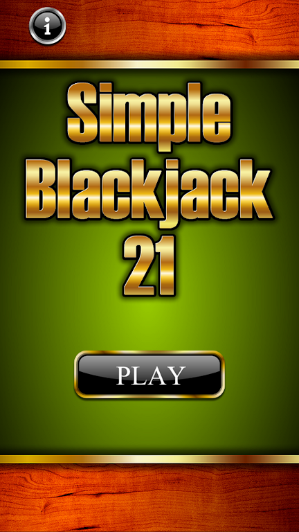 Simple Blackjack 21 Screenshot1