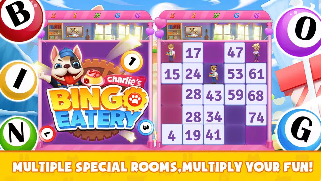 Bingo Eatery - Free bingo & restaurant game Screenshot3