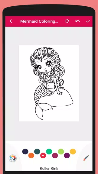 Mermaid Coloring Book Screenshot1