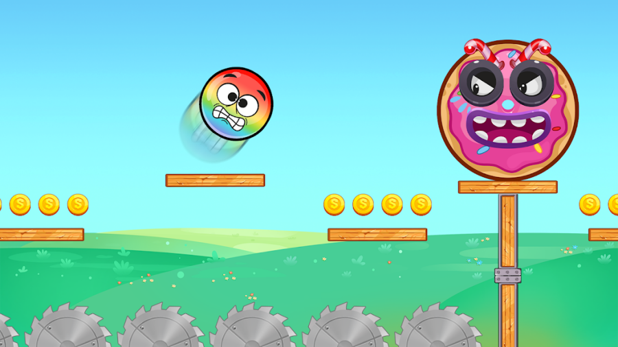 Rainbow Ball Adventure Mod Screenshot2