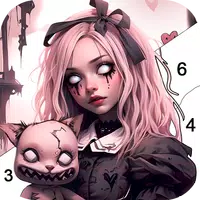 Dark, Horror Color by Number APK