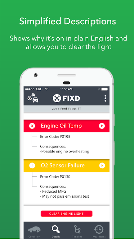 FIXD OBD2 Scanner Screenshot2