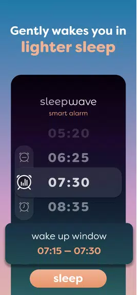 Sleep wave: Calm Alarm Clock Screenshot3