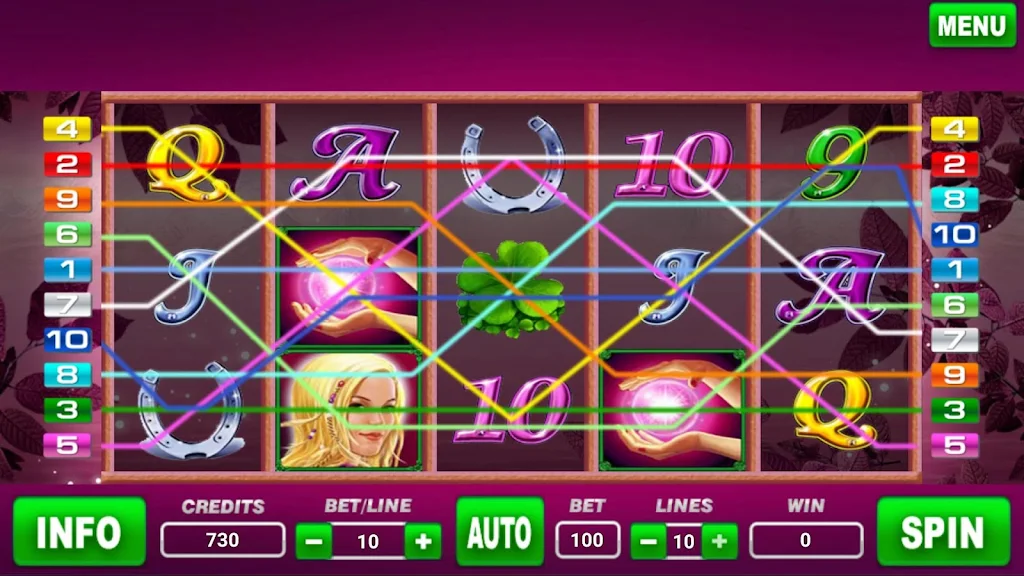 Lucky Lady Classic Slot Screenshot2