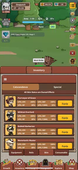 Cat Legends: Idle RPG Games Screenshot4