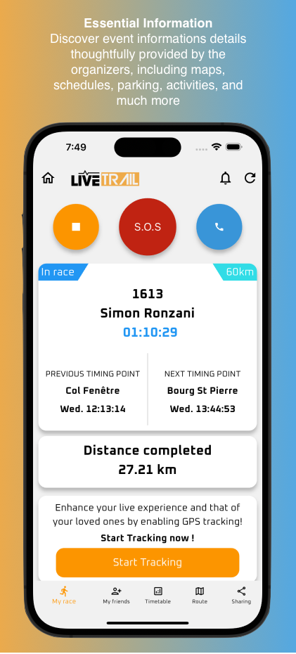 LiveTrail Screenshot2