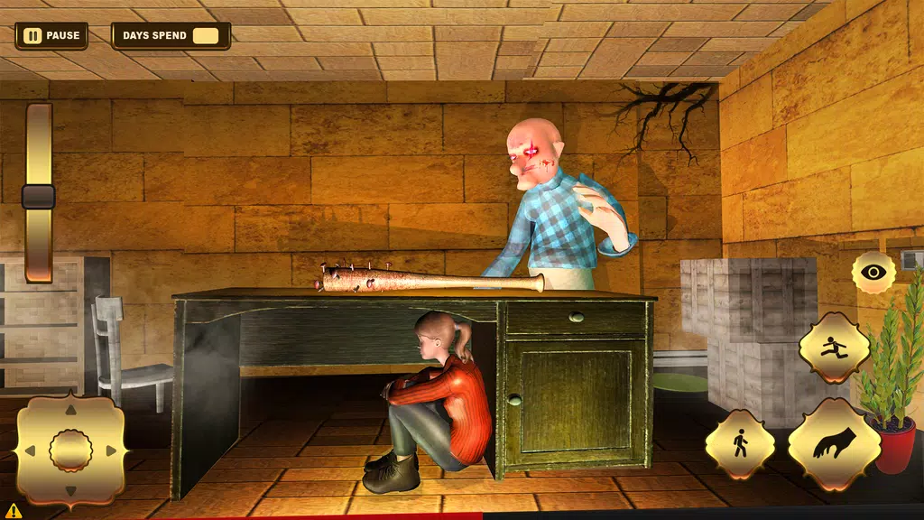 Scary Grandma Grandpa House 3D Screenshot2