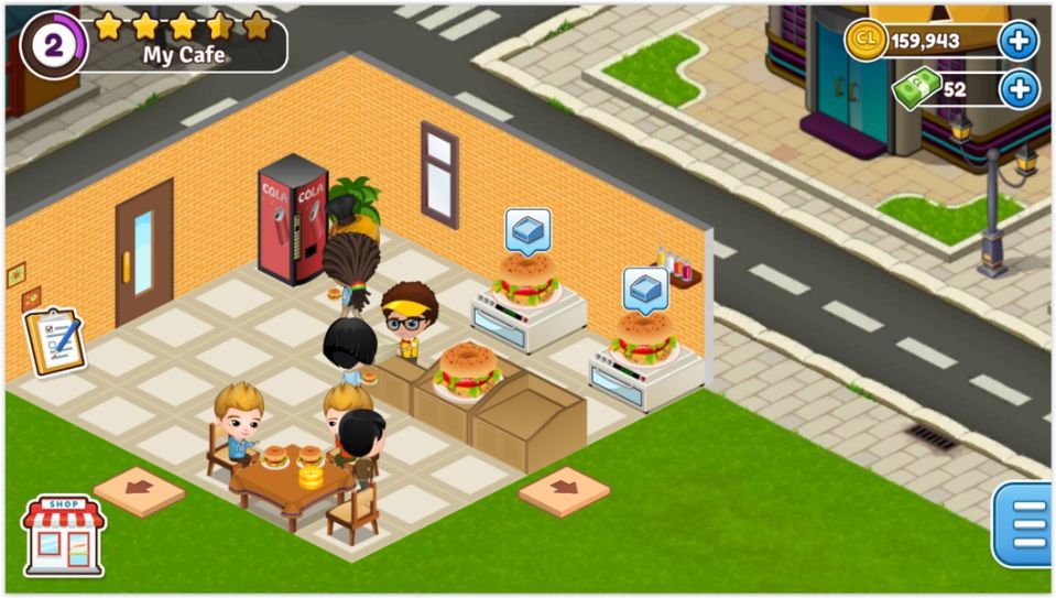 Cafeland - Restaurant Cooking Mod Screenshot1