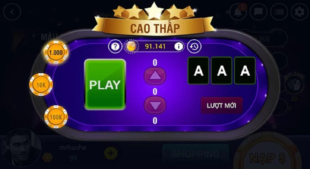 GameVip - Game danh bai doi thuong Online Screenshot2