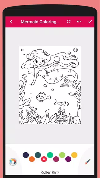 Mermaid Coloring Book Screenshot3