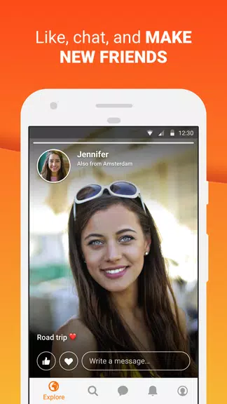 Zorpia - Chat with new people around the world Screenshot1