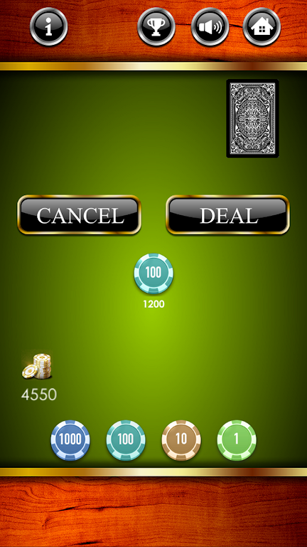 Simple Blackjack 21 Screenshot3