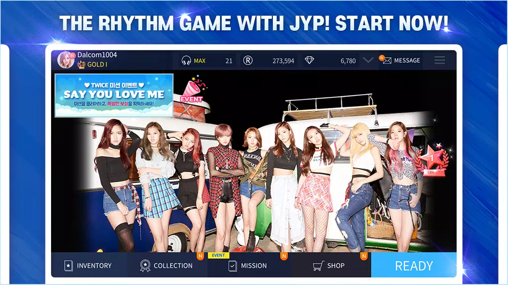 SUPERSTAR JYPNATION Screenshot1