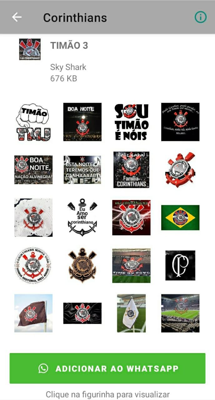 Figurinhas do Corinthians Screenshot2