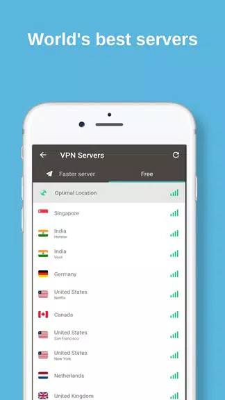 PREMIUM VPN - Fast Unlimited Free Hotspot VPN Screenshot2