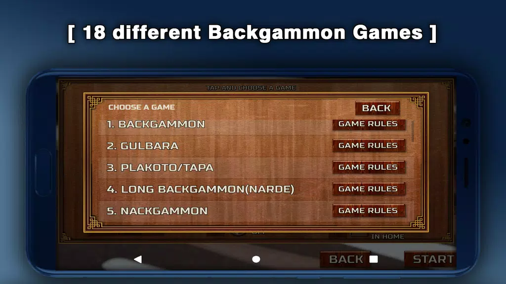 Backgammon - 18 Board Games Screenshot2