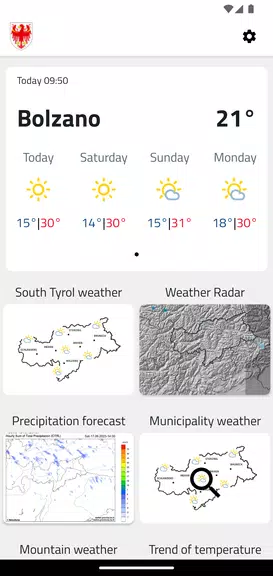 Weather South Tyrol Screenshot1